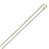 Thumbnail Image 3 of Initial Heart Necklace 24K Yellow Gold-Plated Sterling Silver 18"