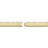 Thumbnail Image 4 of Men's Honeycomb Link Bracelet 14K Yellow Gold-Plated Stainless Steel 8"