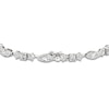 Thumbnail Image 3 of J'Lure Moval Old-Cut, Pentagon Brilliant-Cut & Square Emerald Step-Cut Lab-Grown Diamond Bracelet 8-7/8 ct tw 14K White Gold 7"