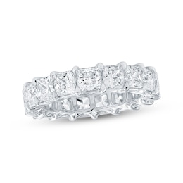 Princess-Cut Lab-Grown Diamond Eternity Band 6-3/4 - 8-5/8 ct tw 14K White Gold