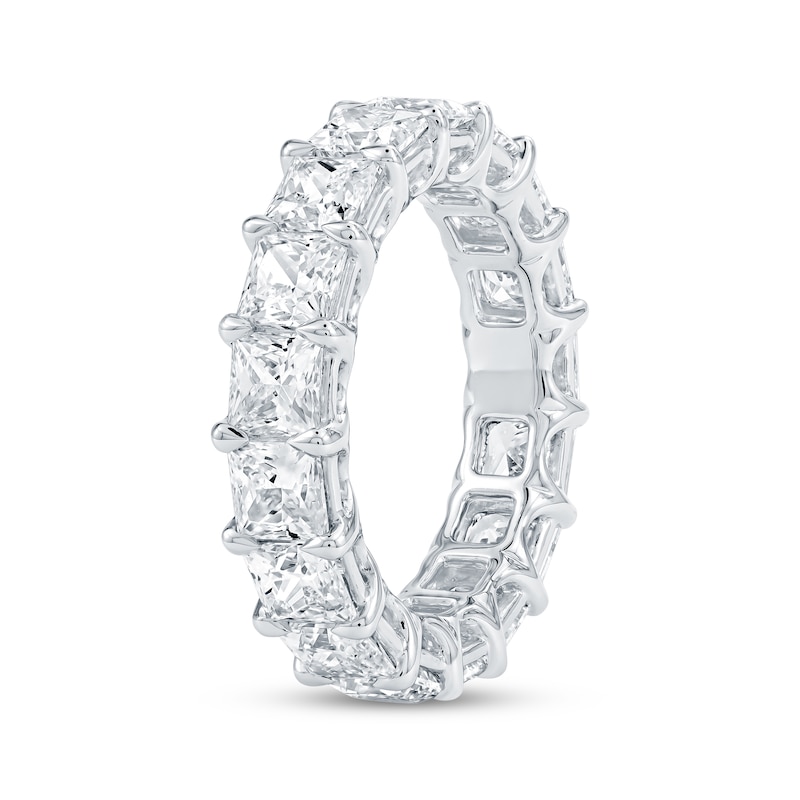 Main Image 2 of Princess-Cut Lab-Grown Diamond Eternity Band 6-3/4 - 8-5/8 ct tw 14K White Gold