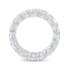 Thumbnail Image 3 of Princess-Cut Lab-Grown Diamond Eternity Band 6-3/4 - 8-5/8 ct tw 14K White Gold
