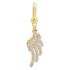 Thumbnail Image 1 of Charm'd by Lulu Frost Diamond Wing Charm 1/10 ct tw 10K Yellow Gold