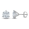 Thumbnail Image 1 of Round-Cut Lab-Grown Diamond Solitaire Stud Earrings 4 ct tw Platinum (VS2/F)