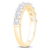 Thumbnail Image 2 of Certified Emerald-Cut Diamond Anniversary Ring 1-1/2 ct tw 18K Yellow Gold