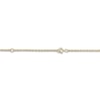 Thumbnail Image 3 of Diamond Accent Hearts Name Necklace 10K Yellow Gold 18"