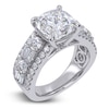 Thumbnail Image 2 of Cushion-Cut Lab-Grown Diamond Engagement Ring 5-1/2 ct tw 14K White Gold