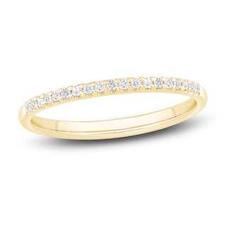 Chosen Diamond Wedding Band 1/10 ct tw 14K Yellow Gold