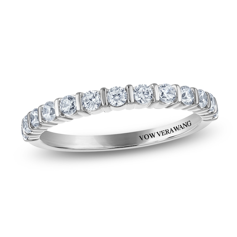 Main Image 1 of Vera Wang VOW Lab-Grown Diamond Wedding Band 1/2 ct tw 14K White Gold