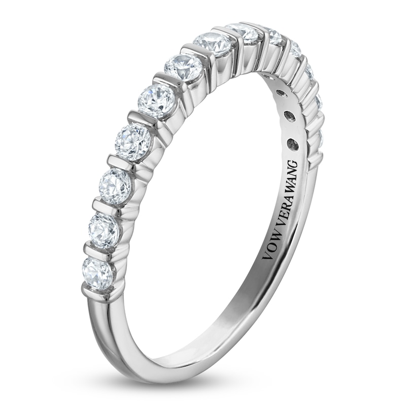 Main Image 2 of Vera Wang VOW Lab-Grown Diamond Wedding Band 1/2 ct tw 14K White Gold