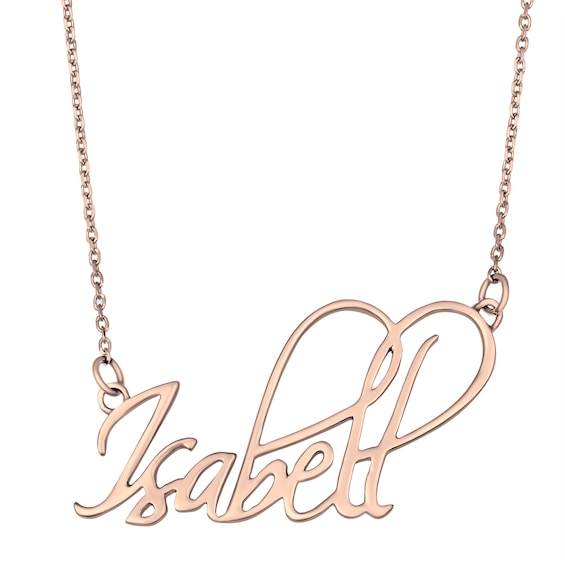 Nameplate Necklace (1 Name)