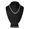 Thumbnail Image 3 of Certified Diamond 7 ct tw Round 14K White Gold Tennis Necklace