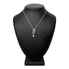 Thumbnail Image 3 of Diamond Necklace 3/8 ct tw Round 14K Two-Tone Gold