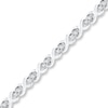 Thumbnail Image 1 of Diamond Infinity Bracelet 1/4 ct tw Round Sterling Silver