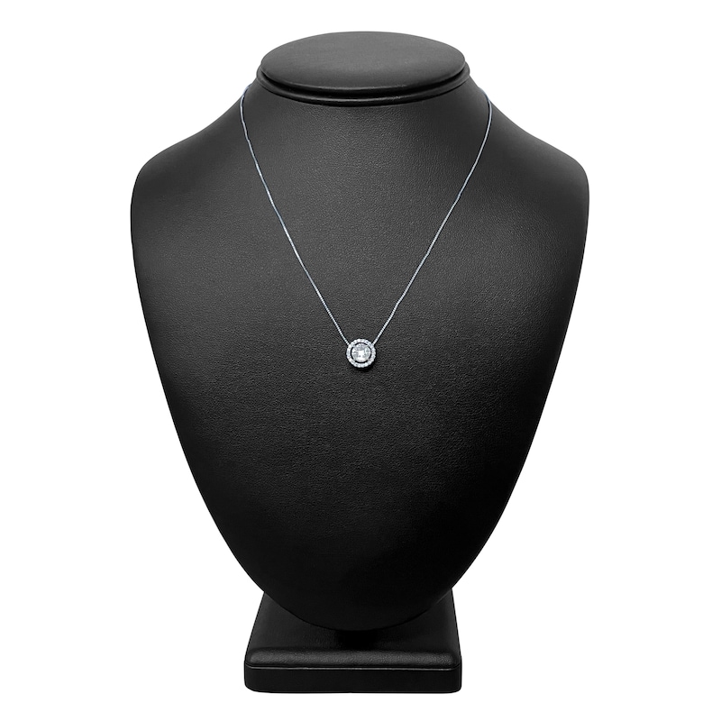 Main Image 3 of Diamond Necklace 5/8 carat tw 14K White Gold