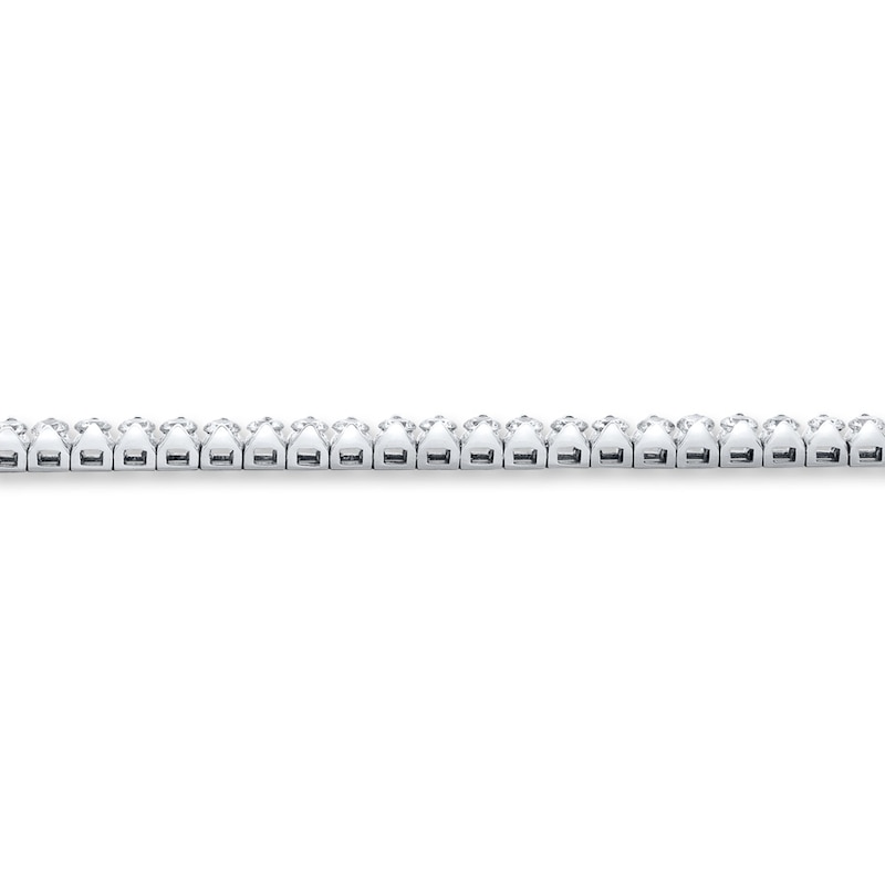 Diamond Tennis Bracelet 8 ct tw Round 14K White Gold