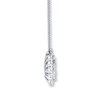 Thumbnail Image 2 of Diamond Necklace 3/4 ct tw Round 14K White Gold