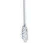 Thumbnail Image 1 of Diamond Necklace 3/4 ct tw Round 14K White Gold