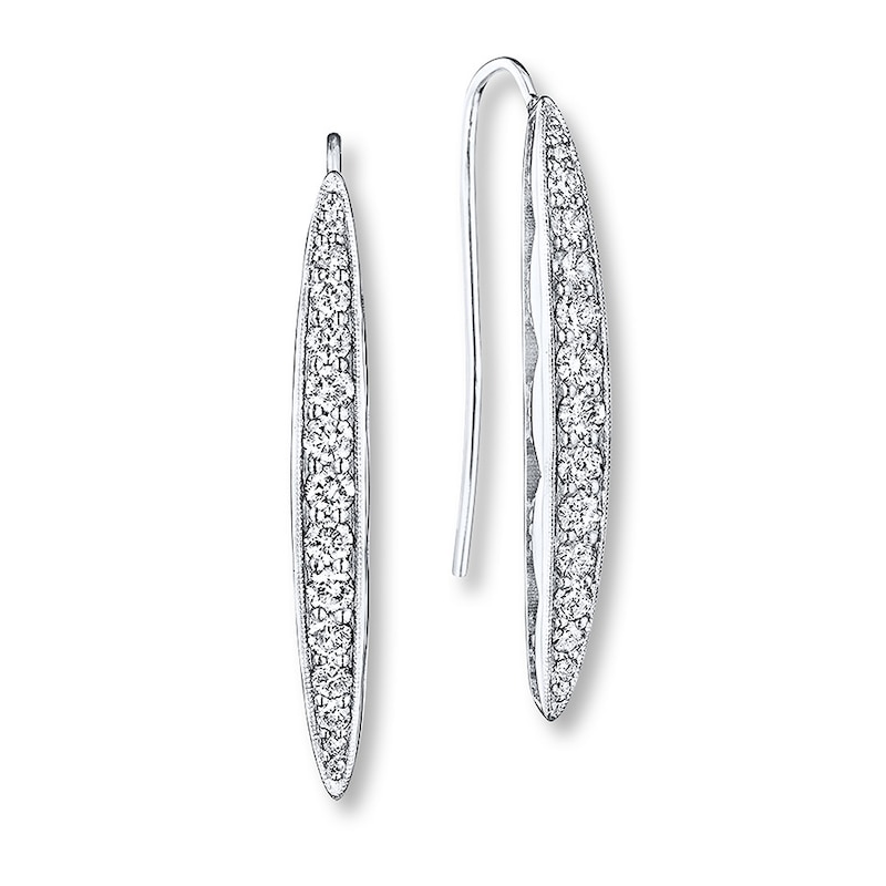 Main Image 1 of Tacori Diamond Earrings 3/4 ct tw Sterling Silver/18K Gold