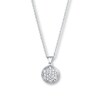 Thumbnail Image 1 of Tacori Diamond Necklace 1/3 ct tw Round-cut Sterling Silver