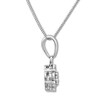 Thumbnail Image 1 of Diamond Necklace 1/10 ct tw Round Sterling Silver