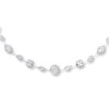 Thumbnail Image 1 of Diamond Necklace 3-3/4 ct tw Round 14K White Gold