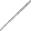 Thumbnail Image 2 of Diamond Tennis Bracelet 3 ct tw Round 14K White Gold