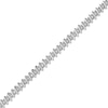 Thumbnail Image 2 of Diamond Tennis Bracelet 4 ct tw Round 14K White Gold