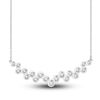 Thumbnail Image 0 of Diamond Necklace 1/2 carat tw Round 14K White Gold