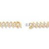 Thumbnail Image 2 of Diamond Bracelet 3 ct tw Round 14K Two-Tone Gold