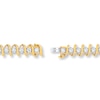 Thumbnail Image 3 of Diamond Tennis Bracelet 3 ct tw Round 14K Yellow Gold
