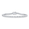 Thumbnail Image 0 of Diamond Bracelet 4 ct tw Round 14K White Gold