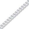 Thumbnail Image 2 of Diamond Tennis Bracelet 4 ct tw Round 14K White Gold