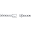 Thumbnail Image 3 of Diamond Tennis Bracelet 4 ct tw Round 14K White Gold