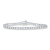 Thumbnail Image 1 of Diamond Tennis Bracelet 5 ct tw Round 14K White Gold