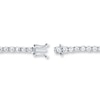 Thumbnail Image 2 of Diamond Tennis Bracelet 5 ct tw Round 14K White Gold