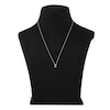 Thumbnail Image 3 of Diamond Initial Z Necklace 1/20 ct tw Round 10K White Gold