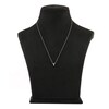 Thumbnail Image 3 of Diamond Initial Y Necklace 1/20 ct tw Round 10K White Gold