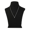 Thumbnail Image 3 of Diamond Initial J Necklace Round 10K White Gold