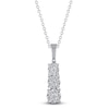 Thumbnail Image 1 of Diamond Necklace 1/4 ct tw 10K White Gold