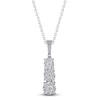 Thumbnail Image 0 of Diamond Necklace 1/4 ct tw 10K White Gold