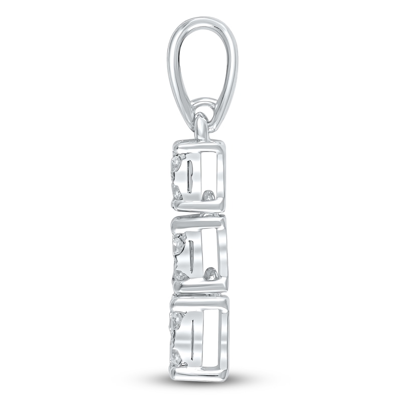 Main Image 2 of Diamond Necklace 1/4 ct tw 10K White Gold
