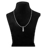 Thumbnail Image 4 of Diamond Necklace 1/4 ct tw 10K White Gold