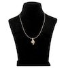Thumbnail Image 3 of Diamond Necklace 1/6 ct tw Baguette/Round 10K Two-Tone Gold