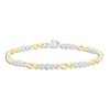 Thumbnail Image 0 of Diamond Bracelet 1/10 ct tw Round Sterling Silver/10K Gold