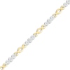 Thumbnail Image 1 of Diamond Bracelet 1/10 ct tw Round Sterling Silver/10K Gold