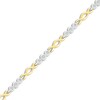 Thumbnail Image 2 of Diamond Bracelet 1/10 ct tw Round Sterling Silver/10K Gold