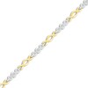 Thumbnail Image 1 of Diamond Bracelet 1/10 ct tw Round Sterling Silver/10K Gold