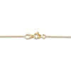 Thumbnail Image 2 of Diamond Station Necklace 1/4 carat tw Bezel-set 14K Yellow Gold