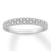 Thumbnail Image 0 of Colorless Diamond Anniversary Band 1/2 ct tw 14K White Gold